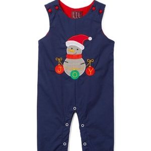 Lil Cactus 🌵 Snowman Overalls